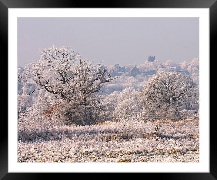 The big freeze. Framed Mounted Print by Paul Scoullar