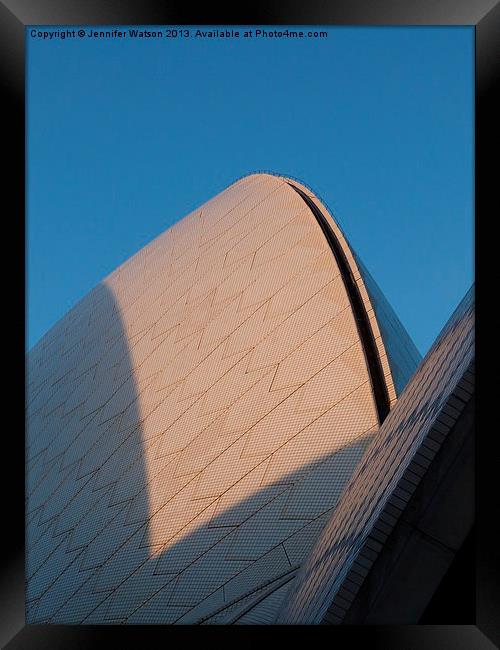 Sydney Opera House Framed Print by Jennifer Henderson