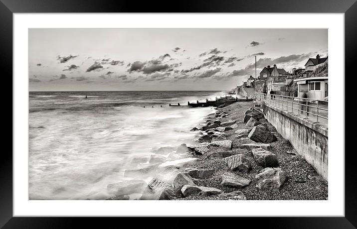 Sheringham sea front Framed Mounted Print by Gary Pearson