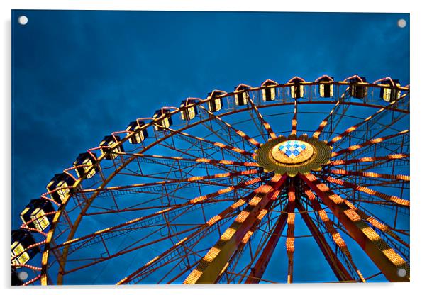 Ferris wheel Acrylic by James Mc Quarrie