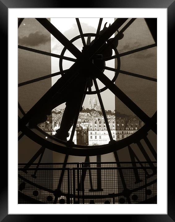 Looking through time Framed Mounted Print by Nicholas Averre