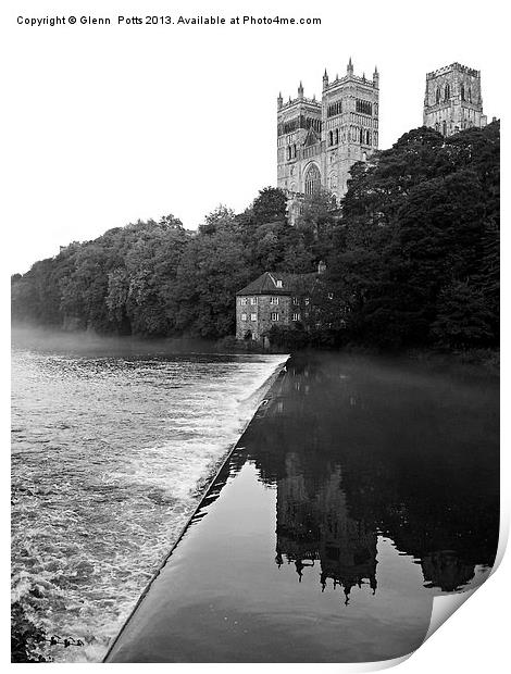 Durham Cathedral Print by Glenn Potts