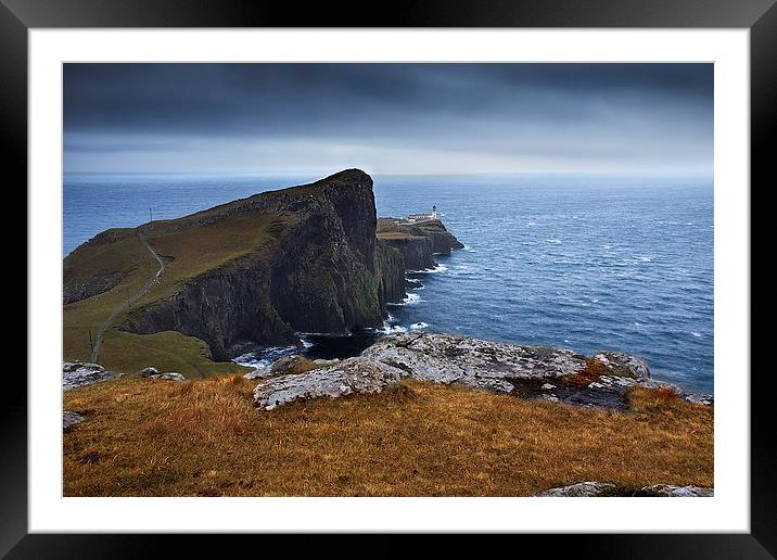 Neist Point Lighthouse Framed Mounted Print by Keith Thorburn EFIAP/b