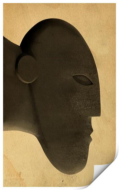 Eternal gaze Print by Daniel Megson
