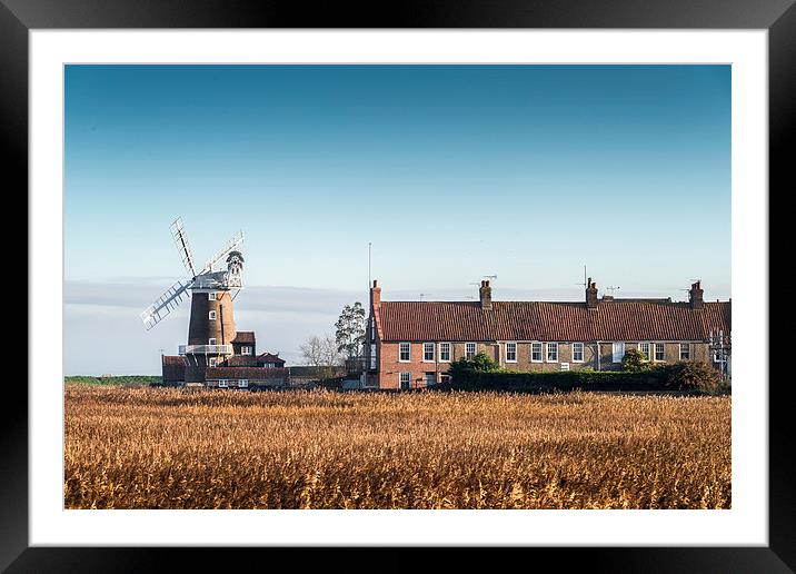 Cley Mill Framed Mounted Print by Stephen Mole