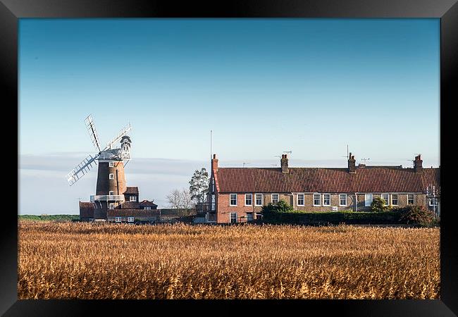 Cley Mill Framed Print by Stephen Mole