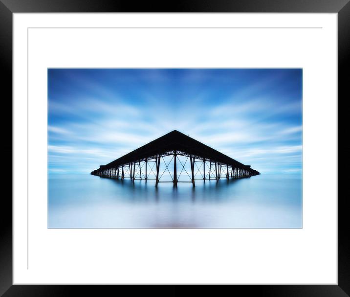 Out Of The Blue Framed Mounted Print by clint hudson