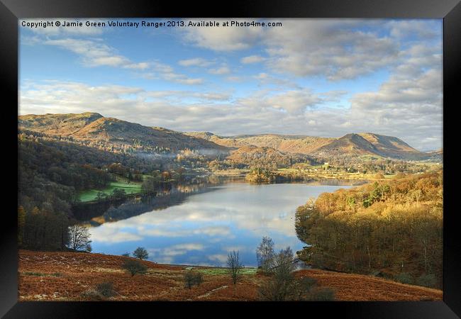 Grasmere,The Lake District Framed Print by Jamie Green