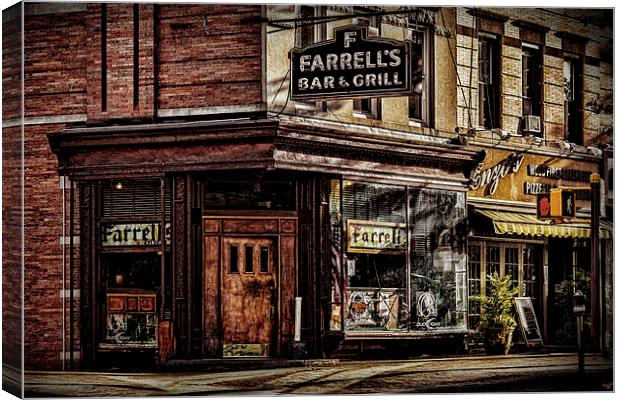 Farrells Bar & Grill Canvas Print by Chris Lord