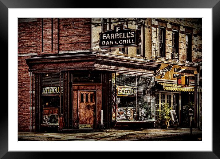 Farrells Bar & Grill Framed Mounted Print by Chris Lord