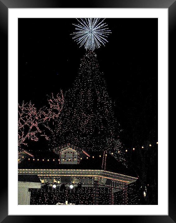 Lights109 Framed Mounted Print by Pics by Jody Adams