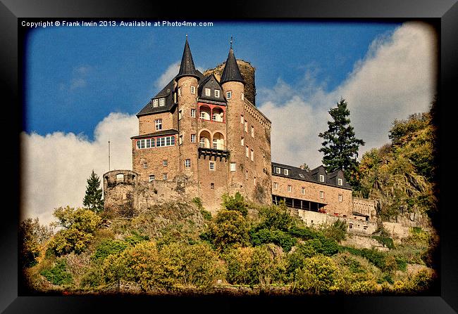 The magnificent Katz Castle (Grunged) Framed Print by Frank Irwin