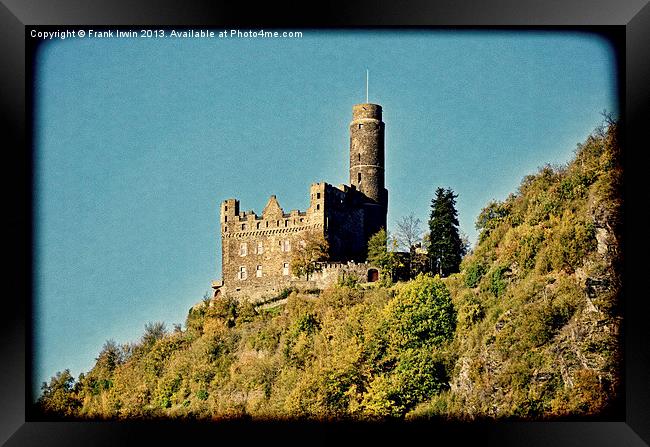 The magnificent Burg Maus Castle (Grunged) Framed Print by Frank Irwin