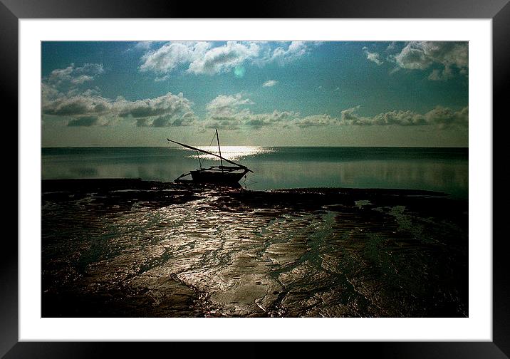 JST2821 Sunrise Shanzu beach Framed Mounted Print by Jim Tampin