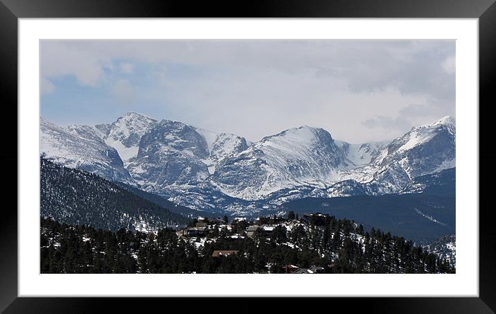 Rocky Mountains 1273 Framed Mounted Print by Don Brady