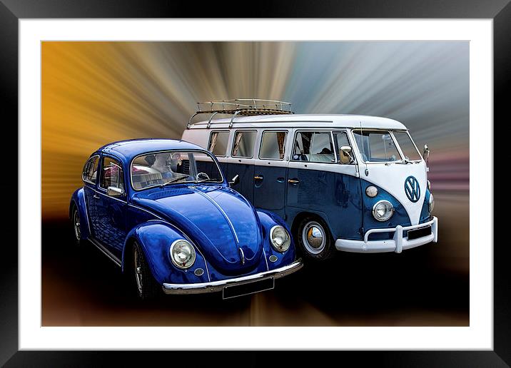 Vws Framed Mounted Print by Thanet Photos