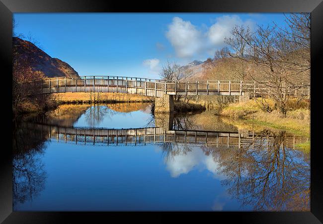 Scottish reflections. Framed Print by David Hare