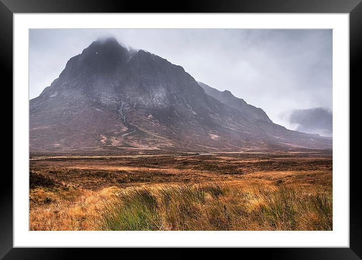 Bauchaille Etive Mor-2.psd Framed Mounted Print by Keith Thorburn EFIAP/b