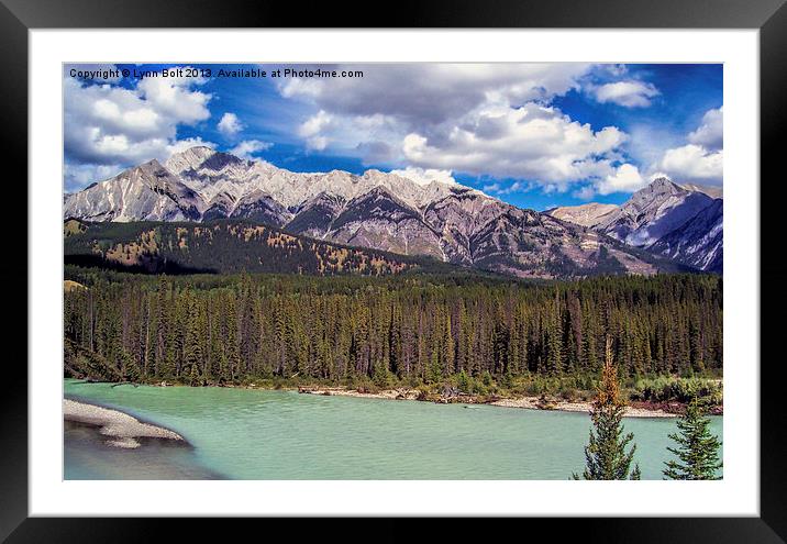 Banff National Park Framed Mounted Print by Lynn Bolt
