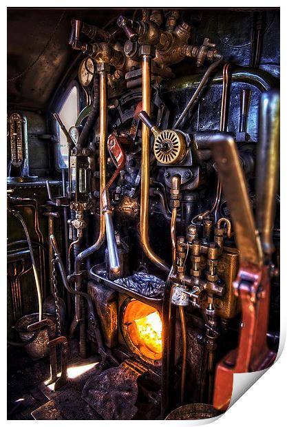 What the engine driver saw Print by matthew  mallett