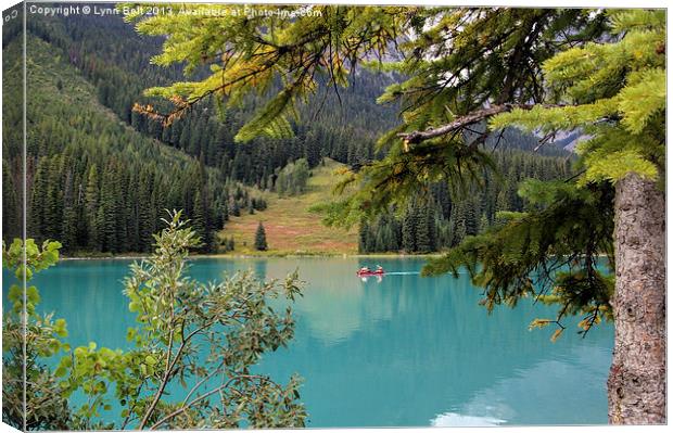 Emerald Lake British Columbia Canvas Print by Lynn Bolt
