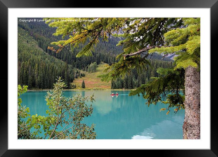 Emerald Lake British Columbia Framed Mounted Print by Lynn Bolt