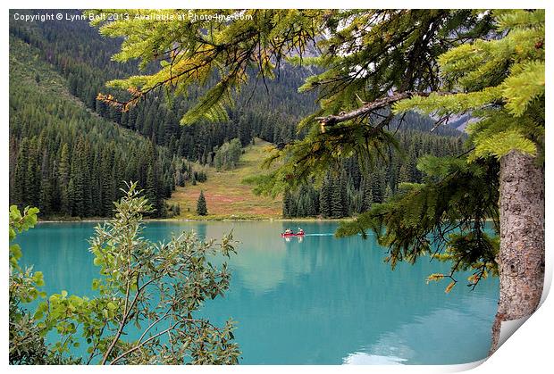 Emerald Lake British Columbia Print by Lynn Bolt