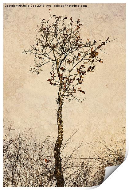 Autumn Tree Print by Julie Coe
