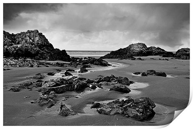 Newborough Beach, Anglesey Print by Scott Taylor