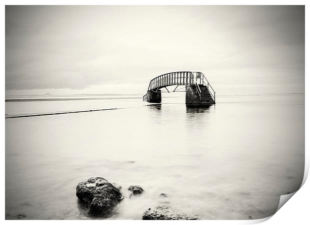Bridge to Nowhere Print by Steven McCaig