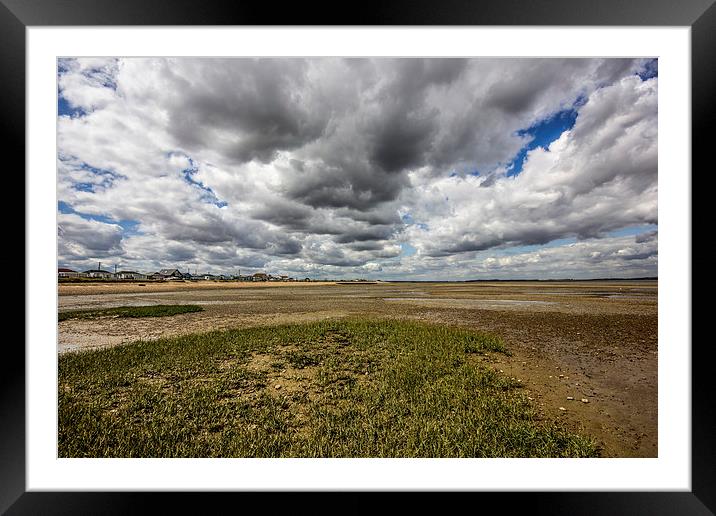 The beach at seasalter Framed Mounted Print by Thanet Photos