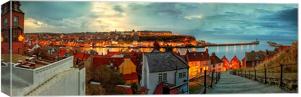 Whitby Canvas Print by Brian Clark