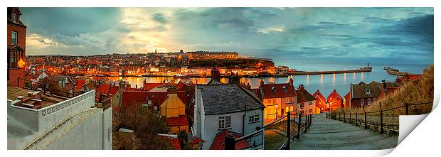 Whitby Print by Brian Clark