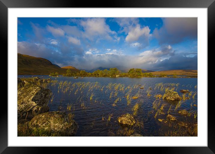 Rannoch moor Framed Mounted Print by James Mc Quarrie