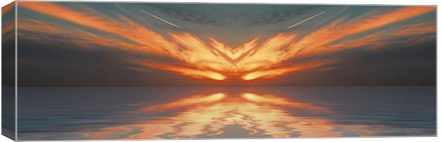 Phoenix Sunset Canvas Print by Roger Green