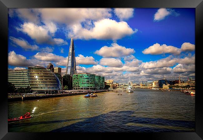 River Thames Framed Print by Brian Clark