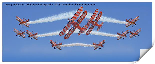 Wingwalkers ! Print by Colin Williams Photography