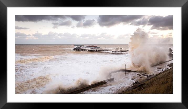 High Tide Framed Mounted Print by Simon Wrigglesworth