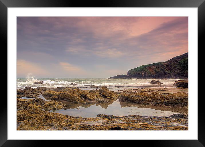 Rock Pool Framed Mounted Print by kevin wise