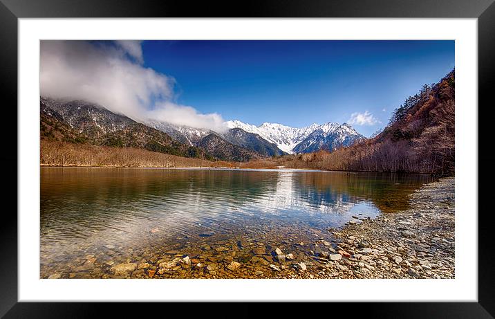 Japanese Alps Framed Mounted Print by Jonah Anderson Photography