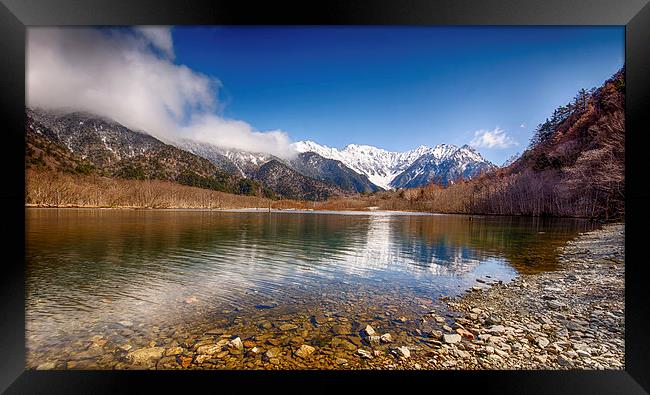 Japanese Alps Framed Print by Jonah Anderson Photography