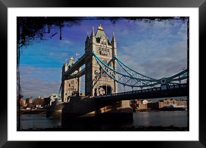 Tower bridge Framed Mounted Print by Doug McRae