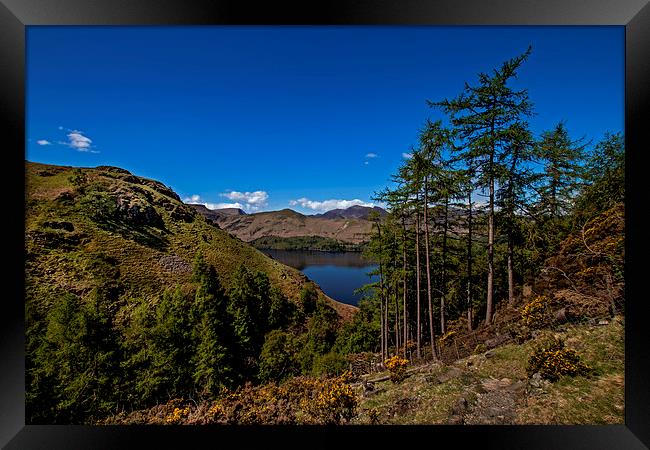 Derwentwater Framed Print by Roger Green