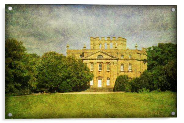 Kings Weston House. Acrylic by Heather Goodwin