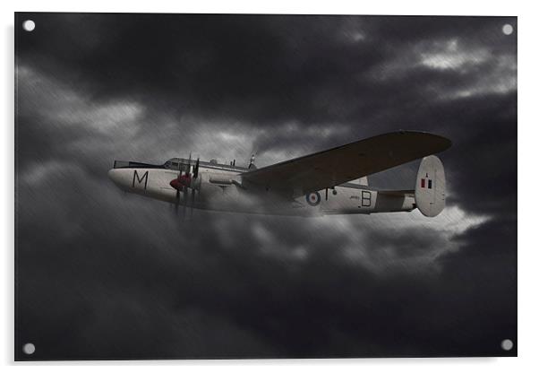 Shackleton Storm Acrylic by J Biggadike