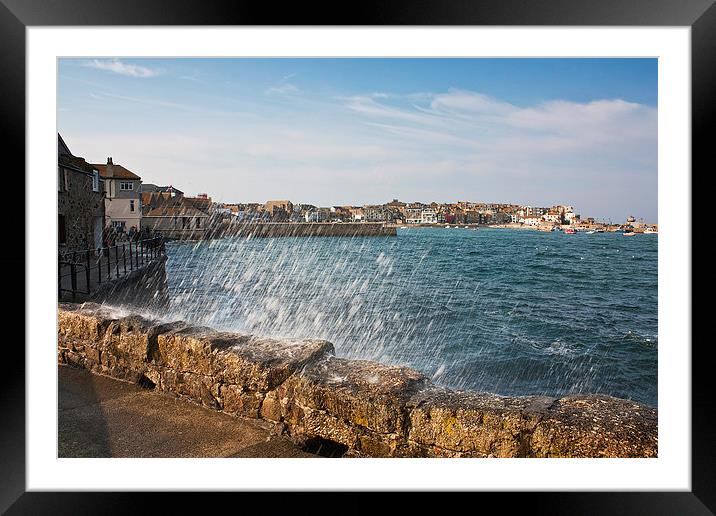 St Ives, Cornwall Framed Mounted Print by Graham Custance