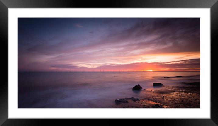From Night to day Framed Mounted Print by Simon Wrigglesworth
