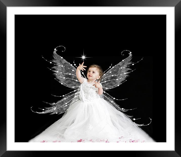 Fairy Princess Framed Mounted Print by Teresa Shanley
