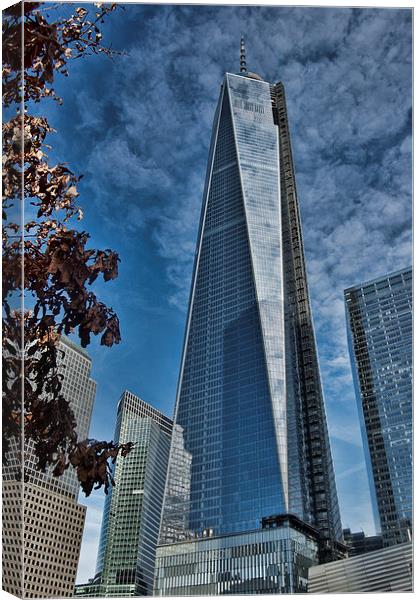 One World Trade Center Canvas Print by Steve Purnell
