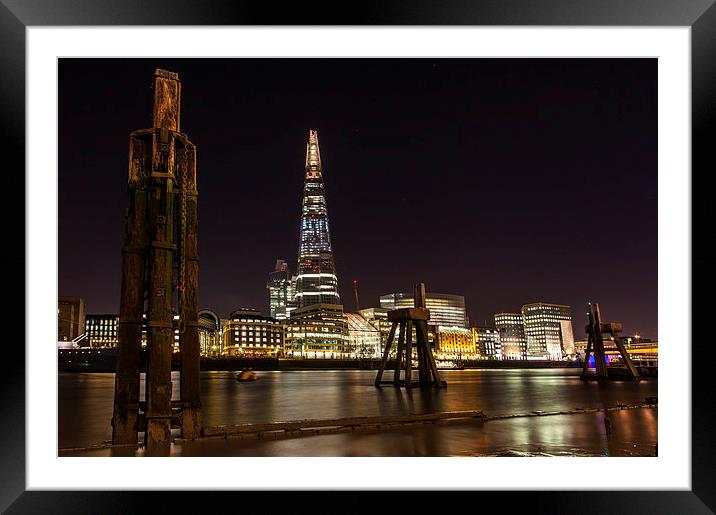View from the Foreshore Framed Mounted Print by Stuart Gennery